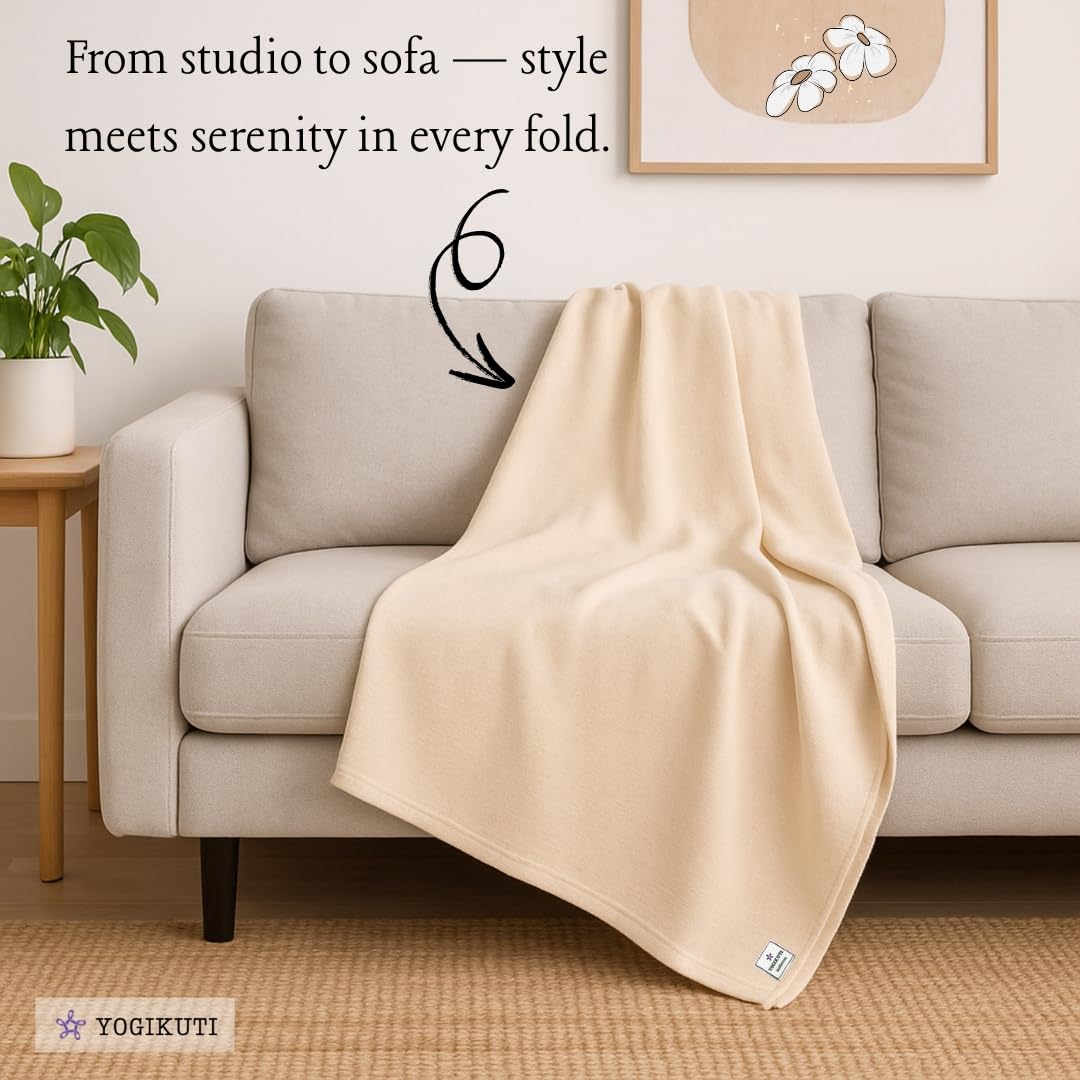 Amazon.co.jp: Yogikuti Iyengar ヨガブランケット 4枚セット – 厚手の